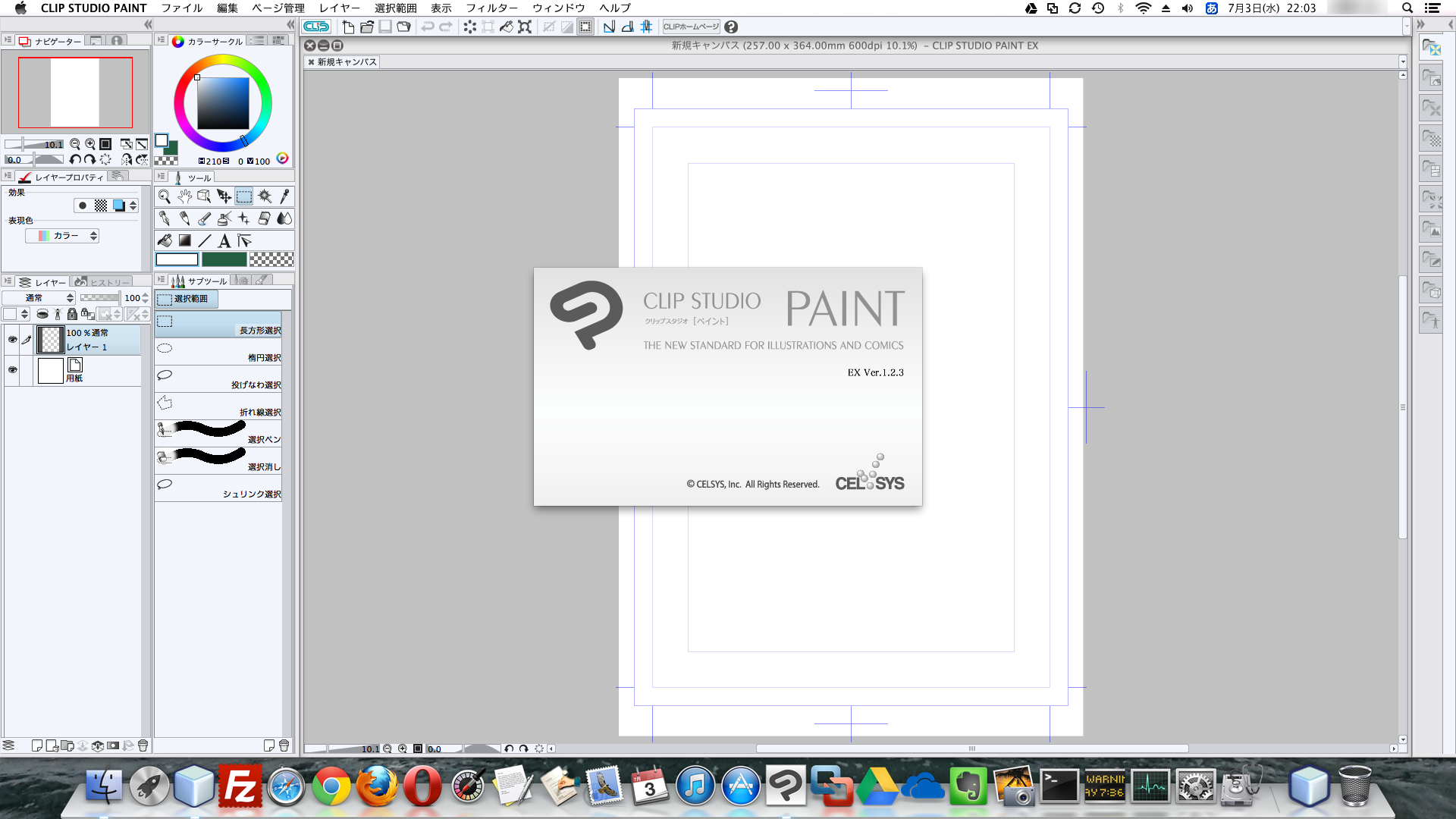 Clip Studio Paint Pro を Ex に無償アップグレード おおきたのアトリエ